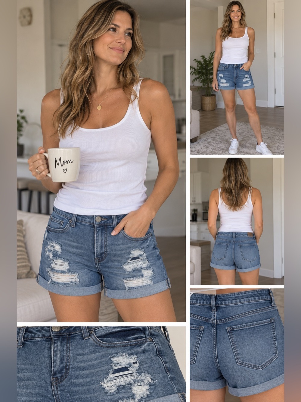 Curvy Mom Short